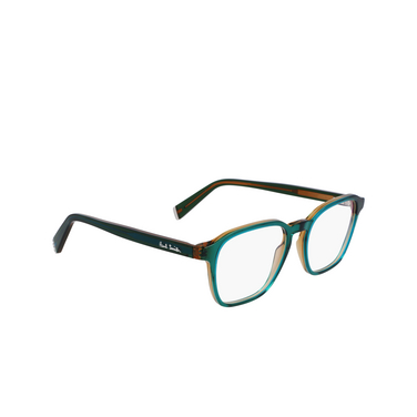 Paul Smith ADBROKE Eyeglasses 300 green / brown - three-quarters view