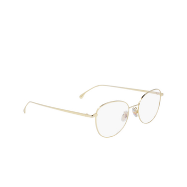 Gafas graduadas Paul Smith CHARLOTTE 01 shiny gold - Vista tres cuartos