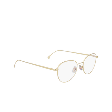 Lunettes de vue Paul Smith CHARLOTTE 02 matte gold - Vue trois quarts