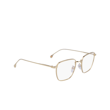 Paul Smith EDGAR Eyeglasses 01 shiny gold - three-quarters view