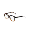 Occhiali da vista Paul Smith ELLIOT 03 stripes havana mustard - anteprima prodotto 3/4