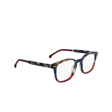 Paul Smith ELLIOT Eyeglasses 04 blue cloudy havana - three-quarters view