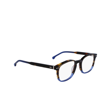 Lunettes de vue Paul Smith ELLIOT 02 stripes havana blue - Vue trois quarts