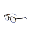 Occhiali da vista Paul Smith ELLIOT 02 stripes havana blue - anteprima prodotto 3/4