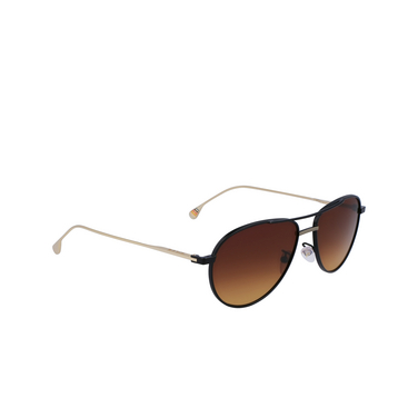 Paul Smith FELIX Sunglasses 02 matt black / shiny gold - three-quarters view