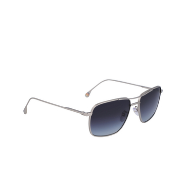 Gafas de sol Paul Smith FOSTER 01 matte silver - Vista tres cuartos