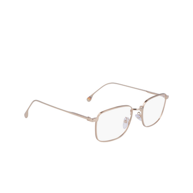 Gafas graduadas Paul Smith GARRICK 01 shiny light gold - Vista tres cuartos