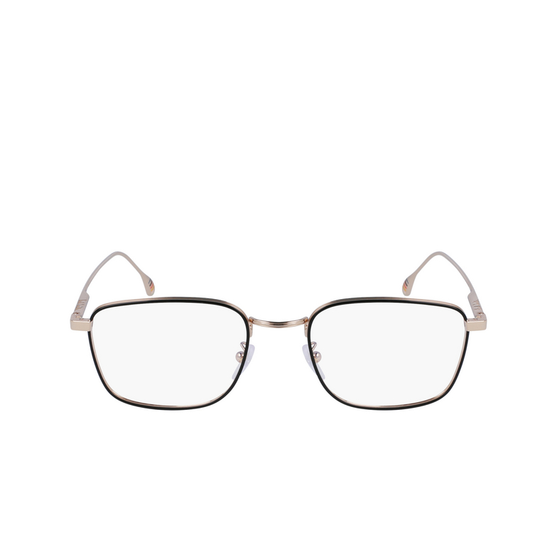 Paul Smith GARRICK Eyeglasses 02 shiny light gold shiny black - 1/4