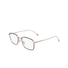 Gafas graduadas Paul Smith GARRICK 02 shiny light gold shiny black - Miniatura del producto 3/4