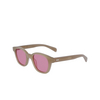 Lunettes de soleil Paul Smith GLOVER 05 opal light brown pink - Vignette du produit 3/4