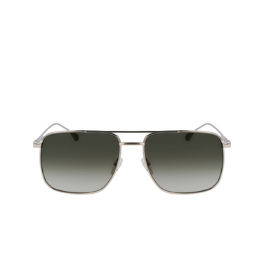 Lunettes de soleil Paul Smith HALSEY 717 gold / khaki gradient - Vue de face