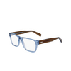 Occhiali da vista Paul Smith HARROW 462 crystal light blue - anteprima prodotto 3/4