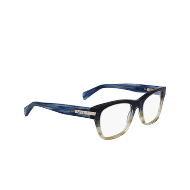 Paul Smith HOWITT Eyeglasses 401 petrol / sand - three-quarters view