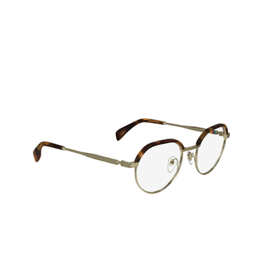 Paul Smith KEMBLE Eyeglasses 704 gold - three-quarters view