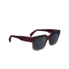 Lunettes de soleil Paul Smith KENLEY 602 burgundy / nude - Vignette du produit 2/4