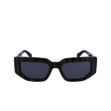 Lunettes de soleil Paul Smith KENNET 07 allover stripes black - Vue de face