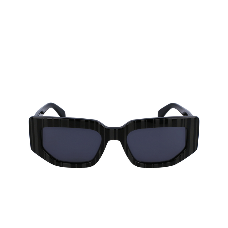 Lunettes de soleil Paul Smith KENNET 07 allover stripes black - 1/4