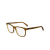 Occhiali da vista Paul Smith KITLEY 210 transparent caramel / brown - anteprima prodotto 3/4