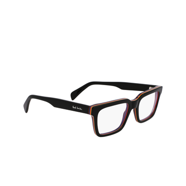 Paul Smith LANGLEY Eyeglasses 01 black multistripes - three-quarters view