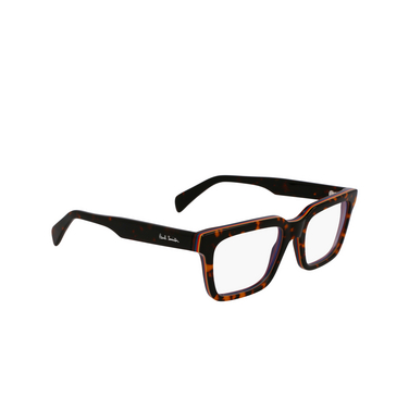 Paul Smith LANGLEY Eyeglasses 214 havana multistripes - three-quarters view