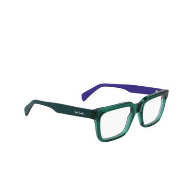 Paul Smith LANGLEY Eyeglasses 300 transparent green - three-quarters view