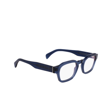 Paul Smith LEXTON Eyeglasses 410 transparent blue - three-quarters view