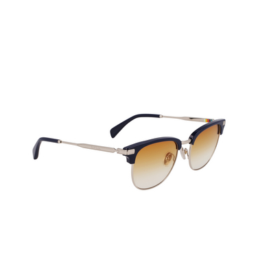 Paul Smith LINDEN Sunglasses 04 silver / blue - three-quarters view