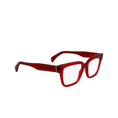 Occhiali da vista Paul Smith LISSON 602 transparent dark red - tre quarti