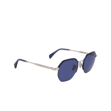 Paul Smith LOVELL Sunglasses 04 silver / blue - three-quarters view