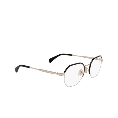 Paul Smith LOVELL Eyeglasses 720 gold / black - three-quarters view