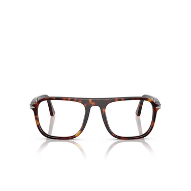 Lunettes de vue Persol JACQUES 24 havana - Vue de face