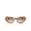 Lunettes de soleil Persol PO0052S 960/3A striped brown - Vignette du produit 1/4