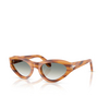 Lunettes de soleil Persol PO0052S 960/3A striped brown - Vignette du produit 2/4