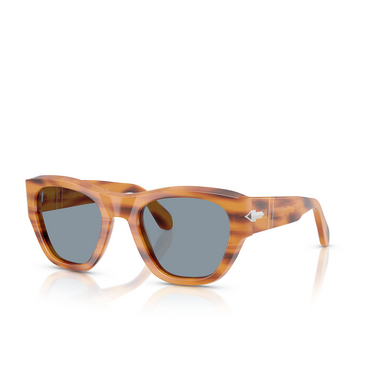 Persol PO0054S Sonnenbrillen 960/56 striped brown - Dreiviertelansicht