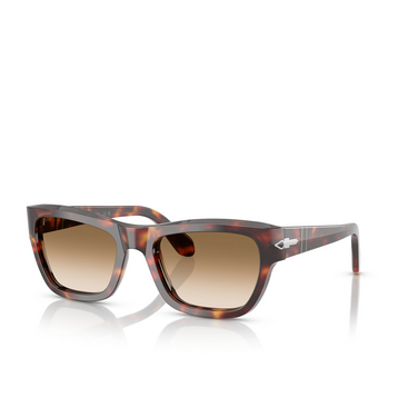 Lunettes de soleil Persol PO0091S 24/51 havana - Vue trois quarts