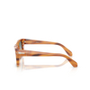 Occhiali da sole Persol PO0091S 960/3A striped brown - anteprima prodotto 3/4