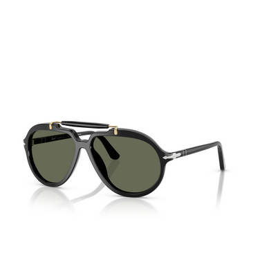 Persol PO0202S Sunglasses 95/31 black - three-quarters view