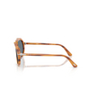 Occhiali da sole Persol PO0202S 960/R5 striped brown - anteprima prodotto 3/4