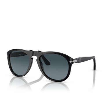 Persol PO0649 Sunglasses 95/S3 black - three-quarters view