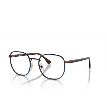 Persol PO1014VJ Eyeglasses 1127 brown / blue - three-quarters view