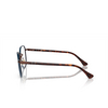 Persol PO1014VJ Eyeglasses 1127 brown / blue - product thumbnail 3/4