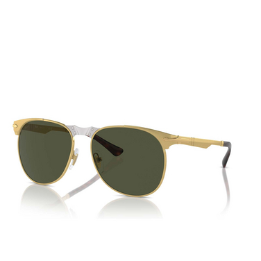 Occhiali da sole Persol PO1016S 515/31 gold - tre quarti