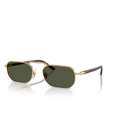 Occhiali da sole Persol PO1020S 515/31 gold - tre quarti