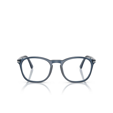 Lunettes de vue Persol PO3007VM 1197 transparent denim blue - Vue de face