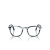 Persol PO3143V Eyeglasses 1051 striped grey - product thumbnail 1/4