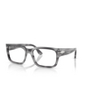 Gafas graduadas Persol PO3315V 1192 striped grey - Miniatura del producto 2/4