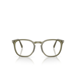 Occhiali da vista Persol PO3318V 1142 olive transparent green