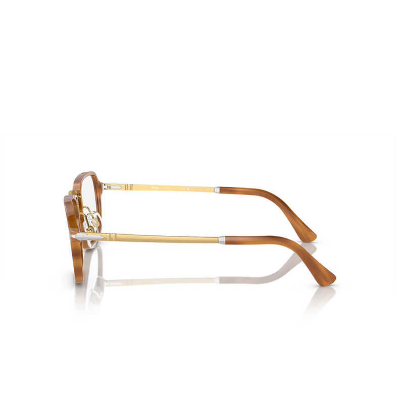 Persol PO3331V Eyeglasses 960 striped brown - 3/4
