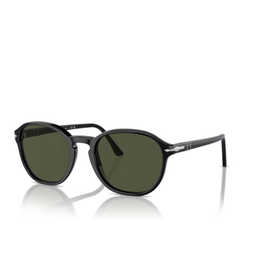 Persol PO3343S Sunglasses 95/31 black - three-quarters view