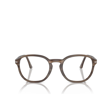 Persol PO3343V Eyeglasses 1208 striped brown - front view